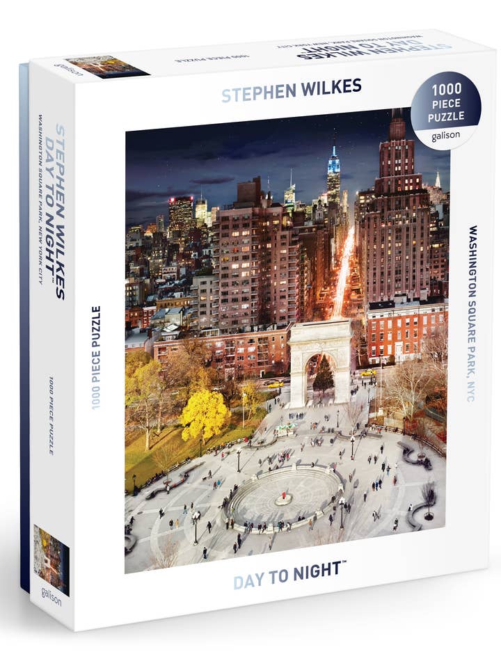 Stephen Wilkes Washington Square Park 1000 Piece Puzzle for wholesale by Chronicle Books