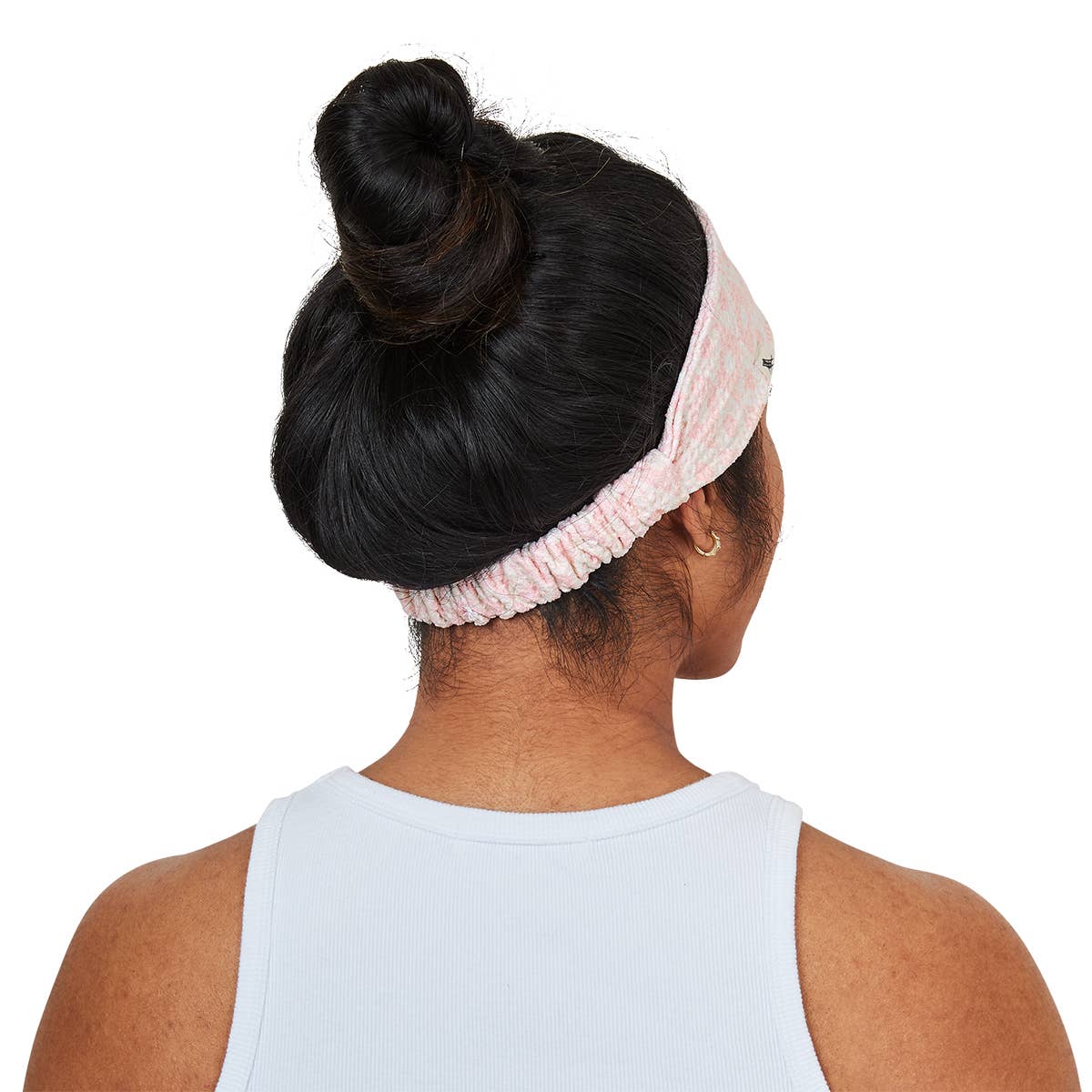 Until Pty Ltd - Wholesale Spa headband - Dock & Bay Waffle SPA Head Band 100% Recycled Diamond Pink4