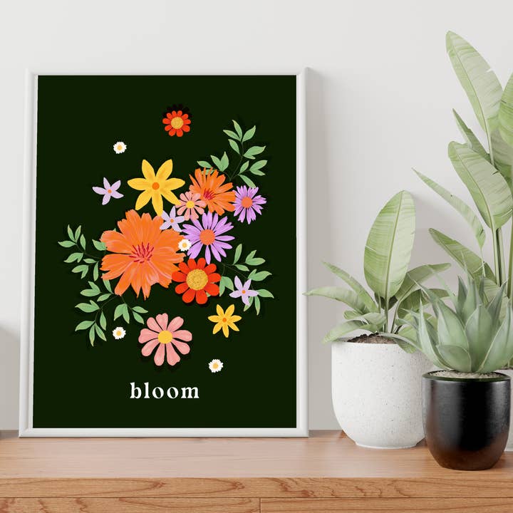 A4 Bloom Art Print for wholesale by Studio Marie Prints