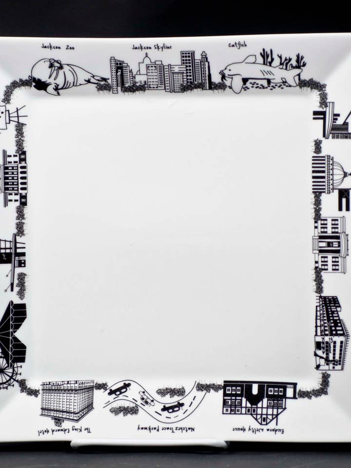 Jackson Stor firkantet fad for engroshandel hos The Dish