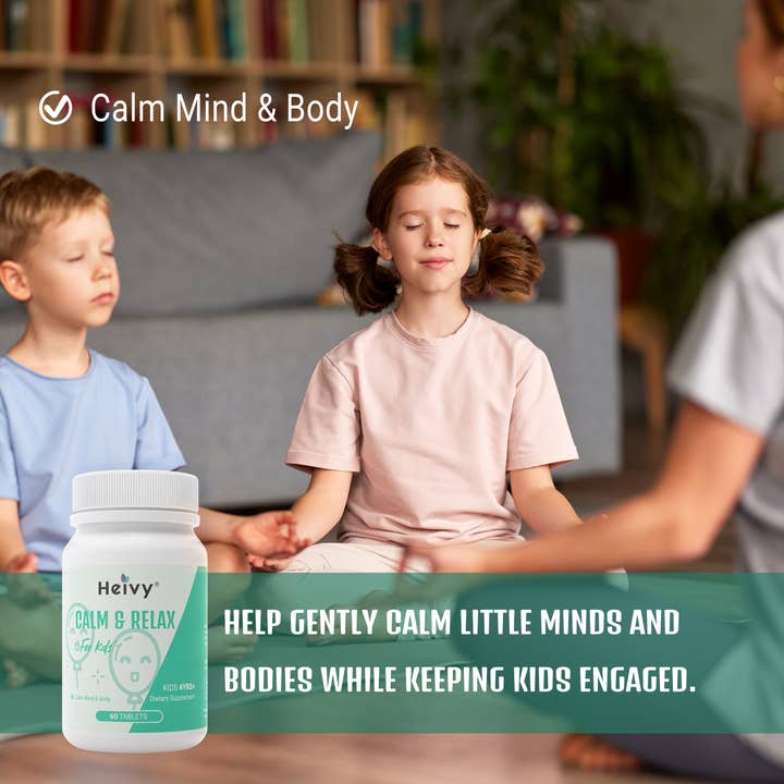 Heivy - Wholesale Oral Supplement/Vitamin - Heivy Calm and Relax Supplement for Kids