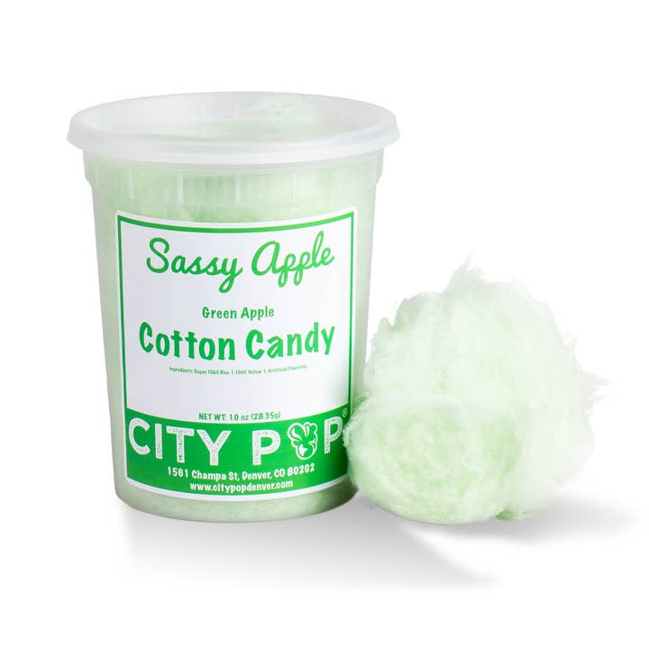 Sassy Apple Cotton Candy for wholesale by City Pop