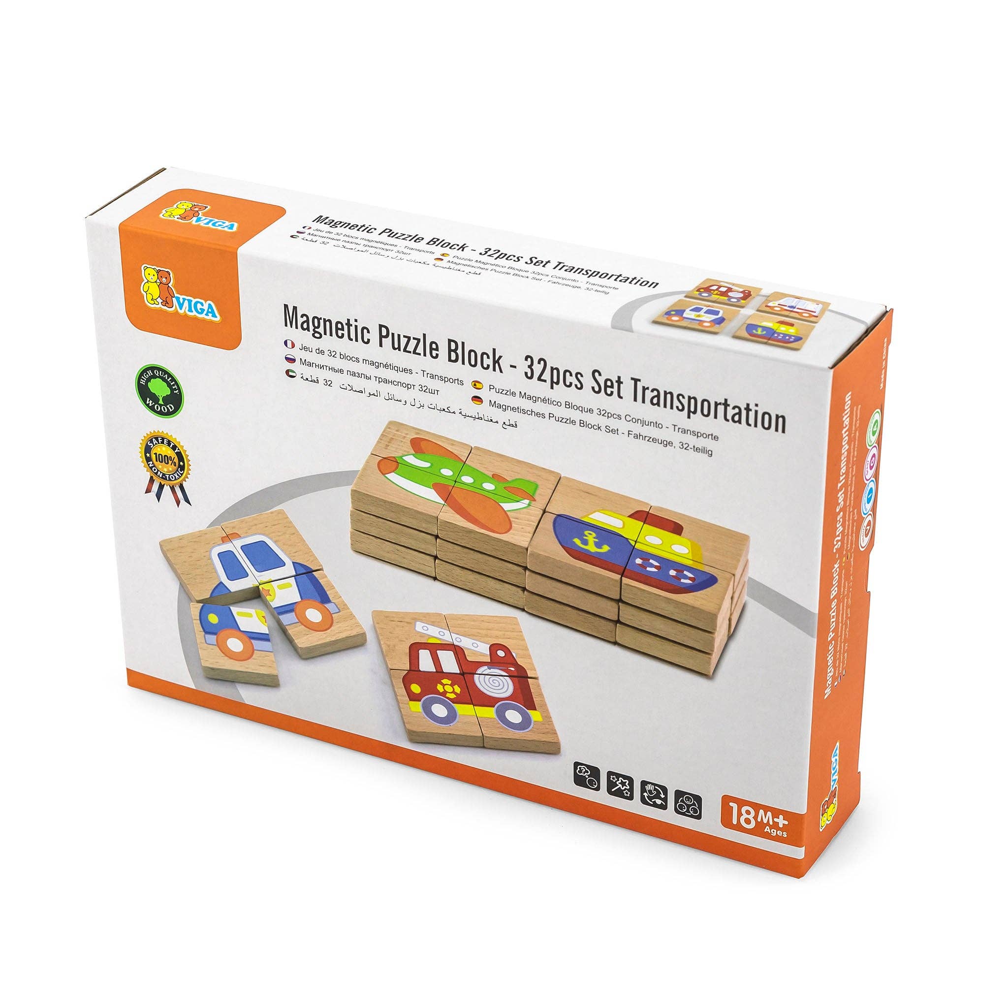 Kinder Life Inc. - Wholesale Blocks - Kids Baby - Engage Young Minds: Magnetic Block Sets for Endless Play & Learning - Transportation7