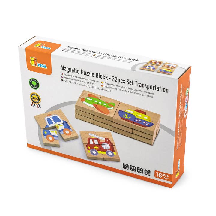 Kinder Life Inc. - Wholesale Blocks - Kids Baby - Engage Young Minds: Magnetic Block Sets for Endless Play & Learning - Transportation7