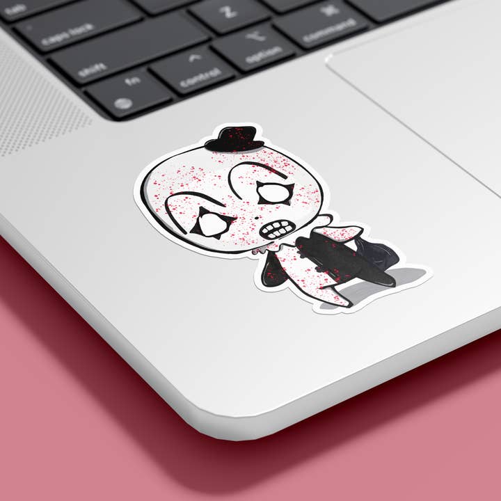 Cronin's Books and Bits – wholesale Sticker – Chibi Style Art the Clown Sticker