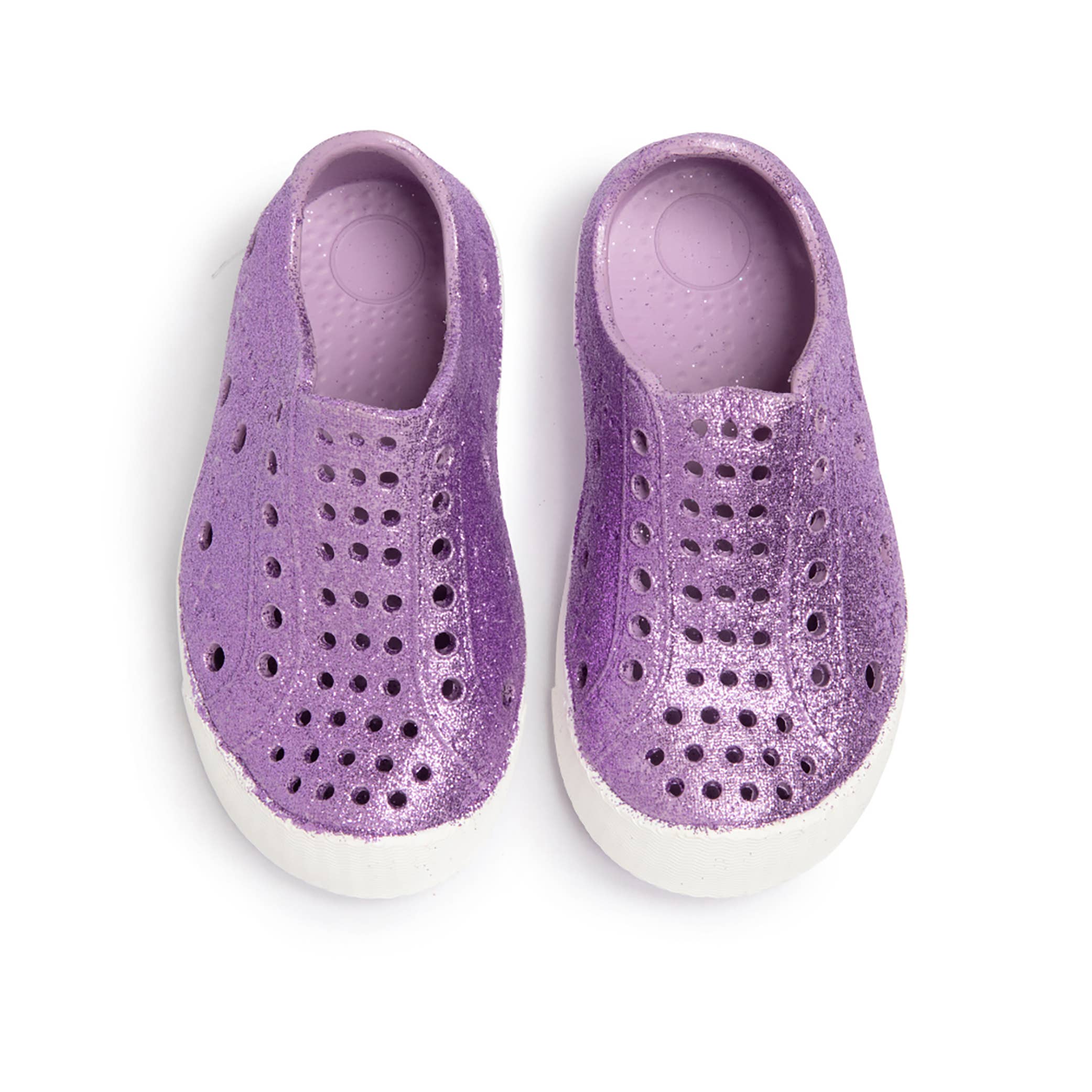 PURPLE GLITTER MERMAID - SHOOSHOOS TODDLER KIDS SHOES WATERPROOF SNEAKERS for wholesale on Faire3