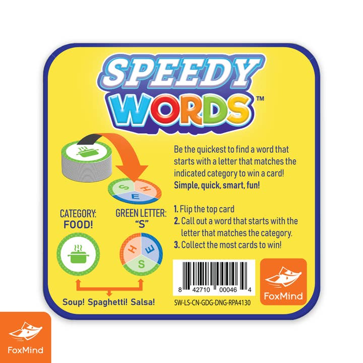 FoxMind - Wholesale Card Game - Speedy Words3