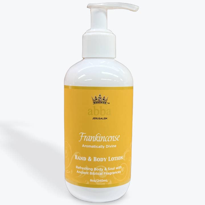 Frankincense Hand and Body Lotion - 8oz for wholesale by Abba Christian Products