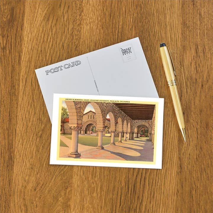 Found Image Press - Wholesale Postcard - Postcard BA-10 Stanford, Palo Alto, California1
