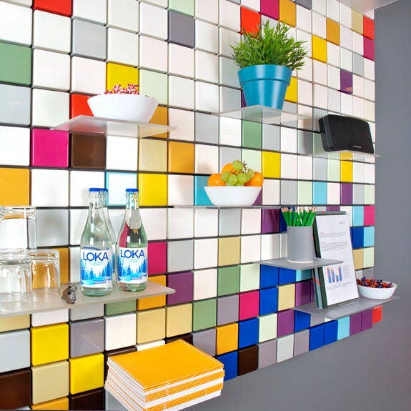 Pellington Design - Wholesale Wall Mounted Shelf - Confetti Monochrome - Ivory6