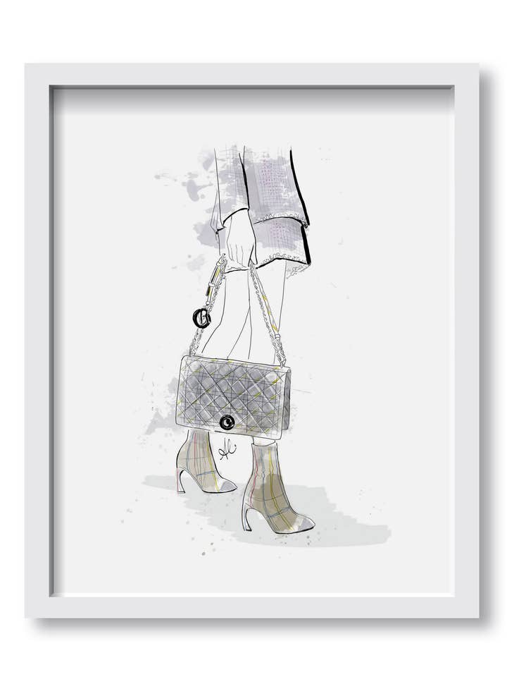 Imprimé d'art Bonjour pour la vente par Alison Gordon Studio