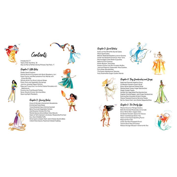 Insight Editions - Wholesale Cookbook - Disney Princess Tea Parties Cookbook