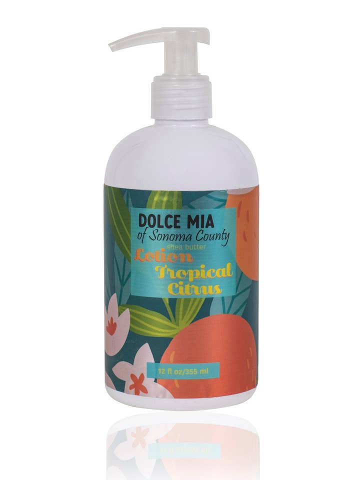 Shea Butter Lotion - Tropical Citrus - 12 oz for wholesale by Dolce Mia