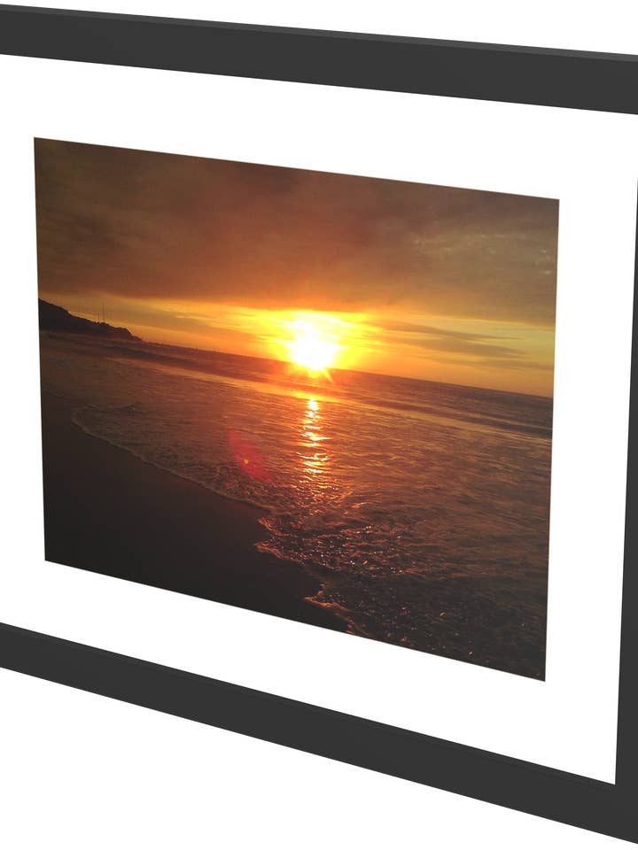 Sunset Photograph Mancora, Peru Framed Print for wholesale by Tony Westbrook Studios