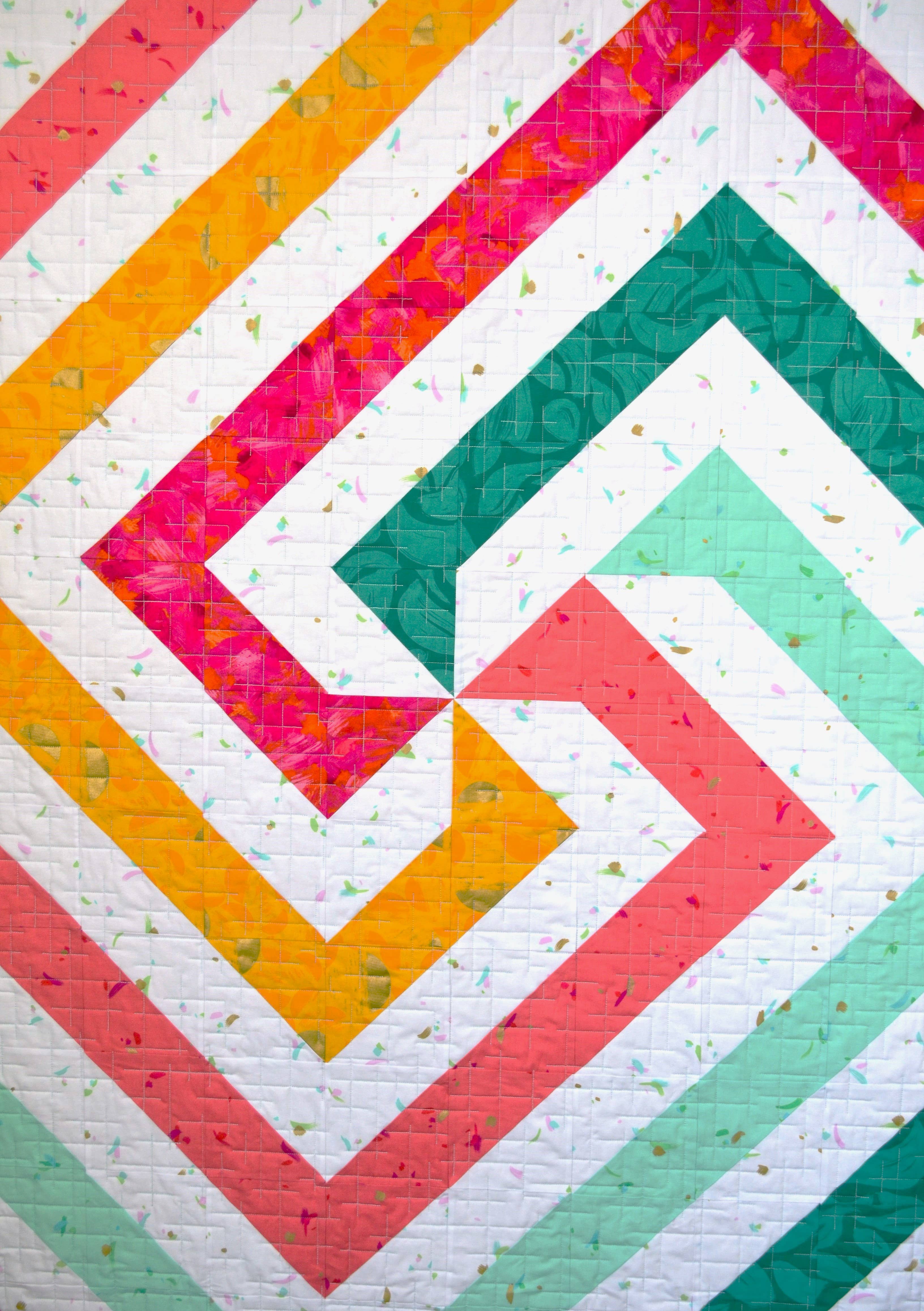 Purple Daisy Quilt Designs - Wholesale Quilt - Sprite Quilt Pattern4