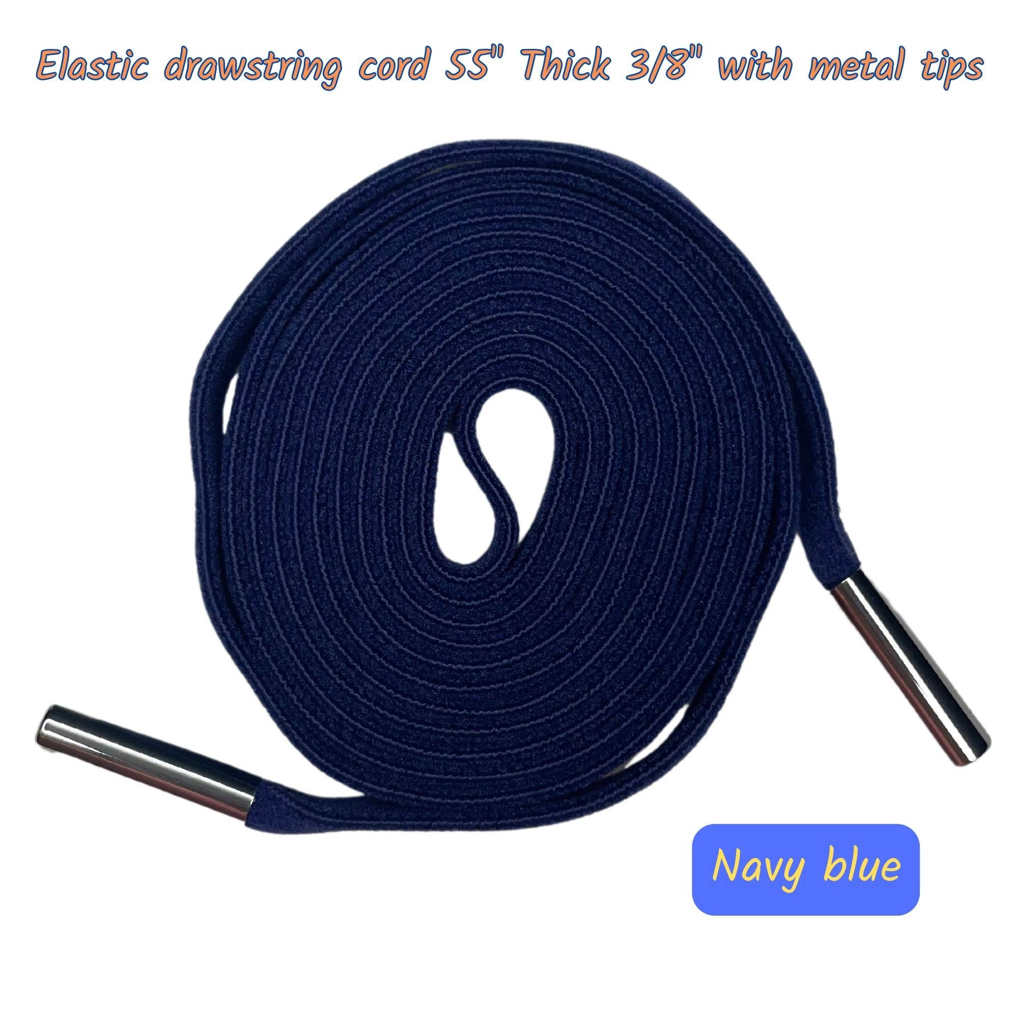 Infinite Sourcing & Trading LLC. - Venta al por mayor Bolsa con cierre de cordón - Unisex - Cordón de repuesto plano y elástico de 55 pulgadas de grosor y 3/8 pulgadas 4