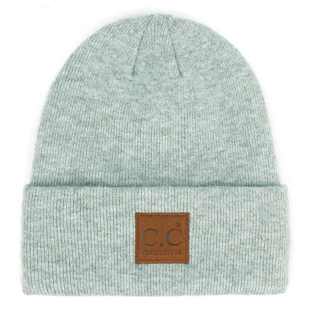 Fashion City - Wholesale Beanie - Unisex - Unisex Heather Knit Classic Beanie Hat7