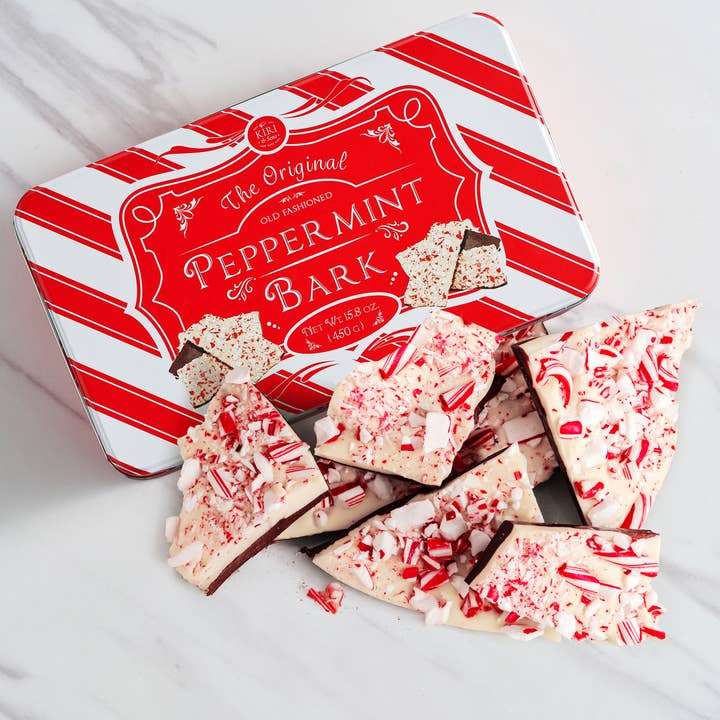 The Wine Savant / Khen Glassware - Wholesale Chocolate - Original Chocolate Premium Peppermint Bark - 450G Bark