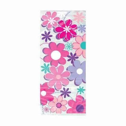 Party Expo, LLC - Wholesale Gift Bag - Birthday Blossom Cello Bags
