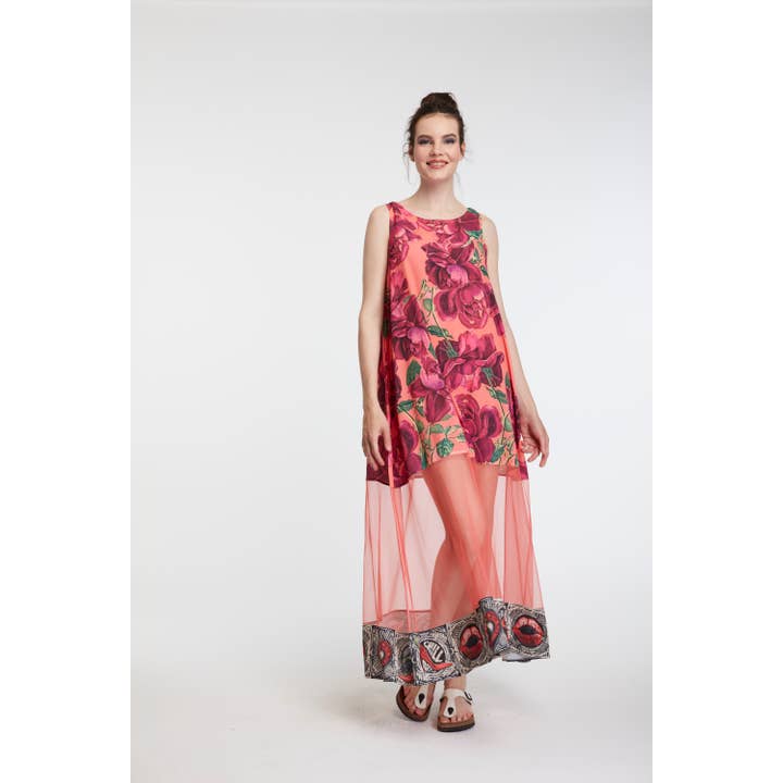 Vestido largo interior - Red Hot para venta al por mayor de IPNG Design