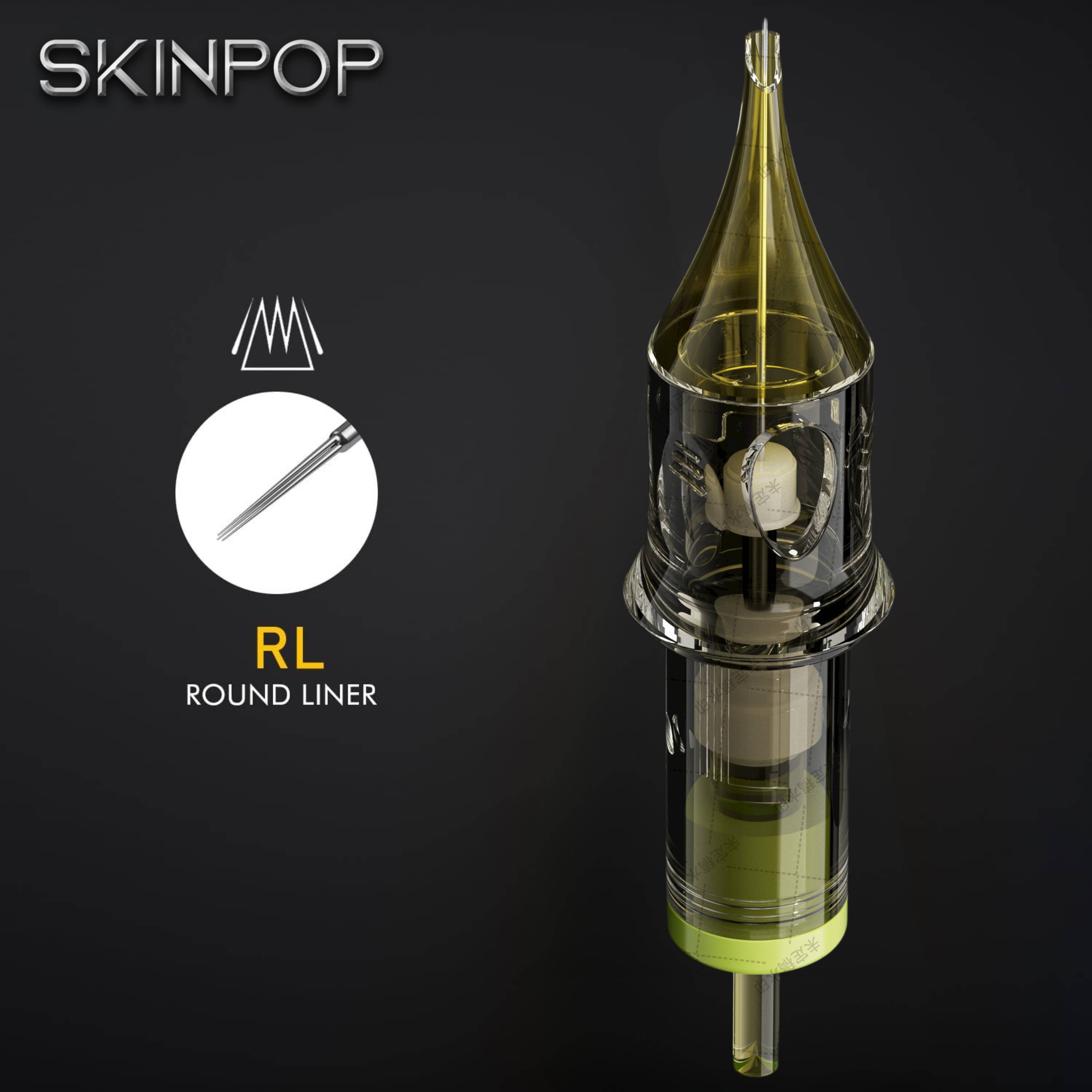 SKINPOP - Wholesale Temporary Tattoo - SKINPOP OZON CARTRIDGES FOR REALISTIC TATTOOS0