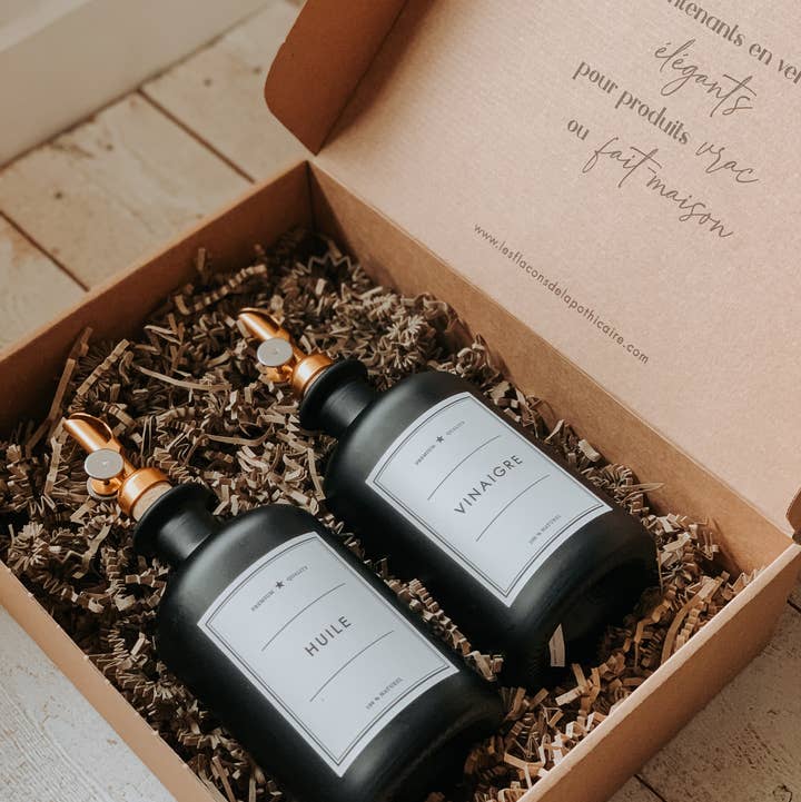 Les Flacons de l’Apothicaire - Wholesale Oil/Vinegar Dispenser - Box Prestige Oil & Vinegar0