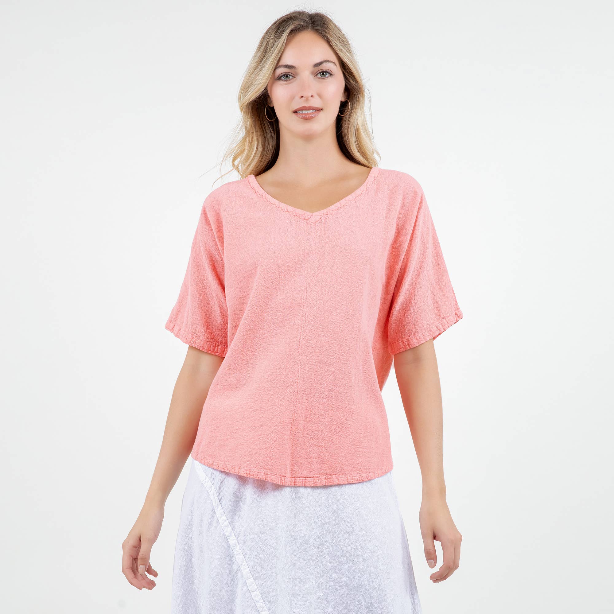 Cottonways – wholesale Blouse – Women’s – Mary Top 100% Cotton Gauze46