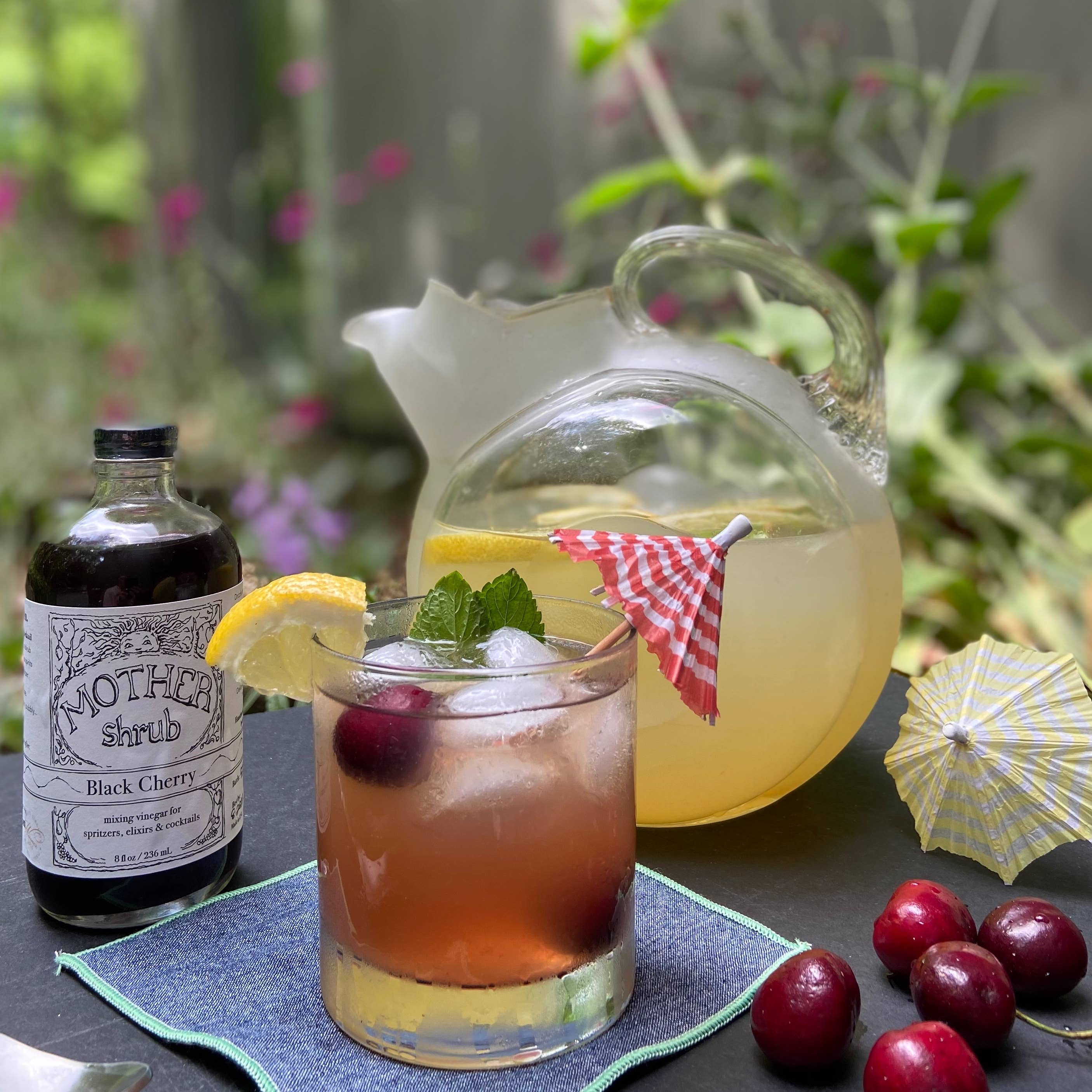 MOTHER shrub - Wholesale Cocktail Mix/Syrup - MOTHER shrub Black Cherry4