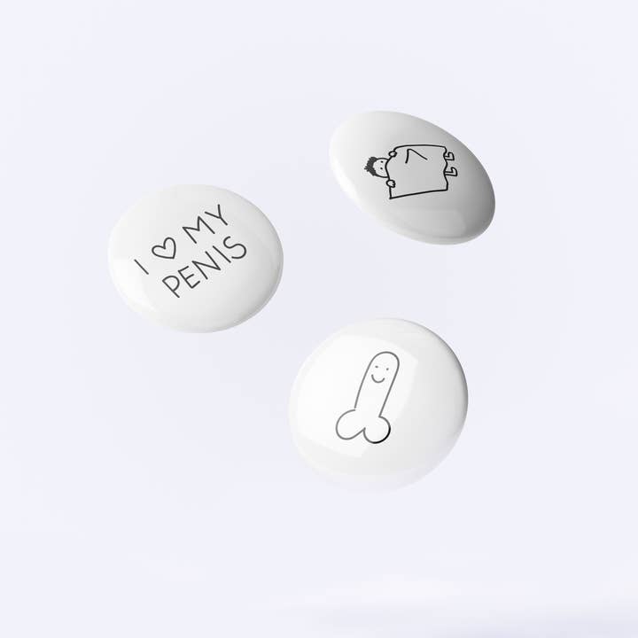 Dicks Don't Lie - Venta al por mayor Botón/prendedor - Butt-Ons - Amo mi pene