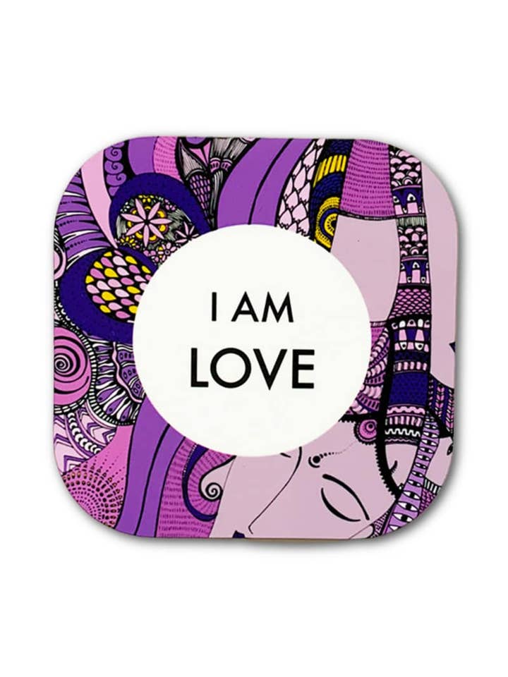 „Ich bin Liebe“ — Mantra Coaster für den Großhandel von LOVELEEN®️