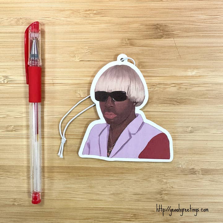 Yeaoh! Greetings - Wholesale Car Freshener - Unisex - Tyler the Creator Air Freshener, Rap Music Gift Idea