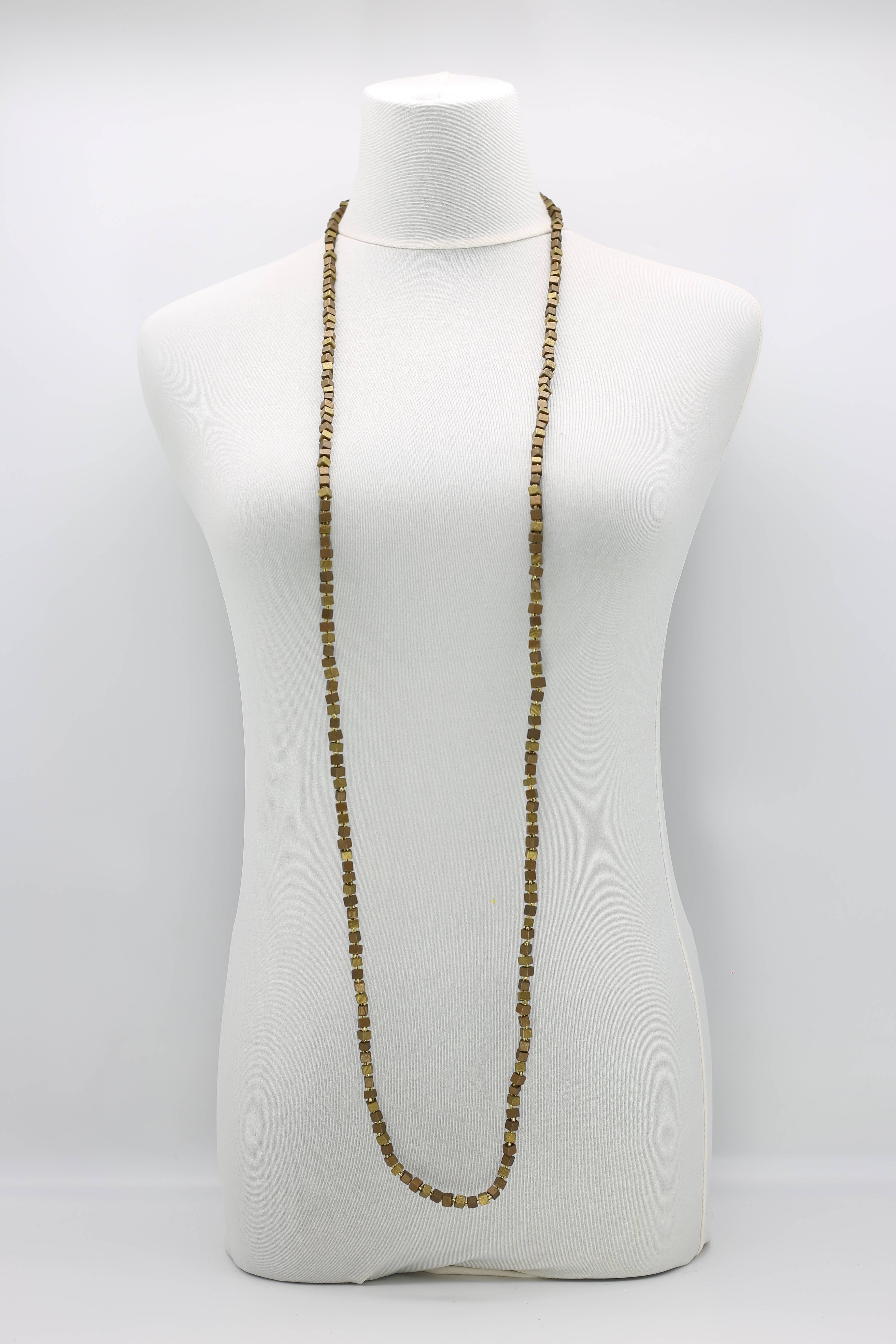 Jianhui London – Engroshandel Perlehalskæde – Den næste Pashmina halskæde Træperler - Mosaic Art114