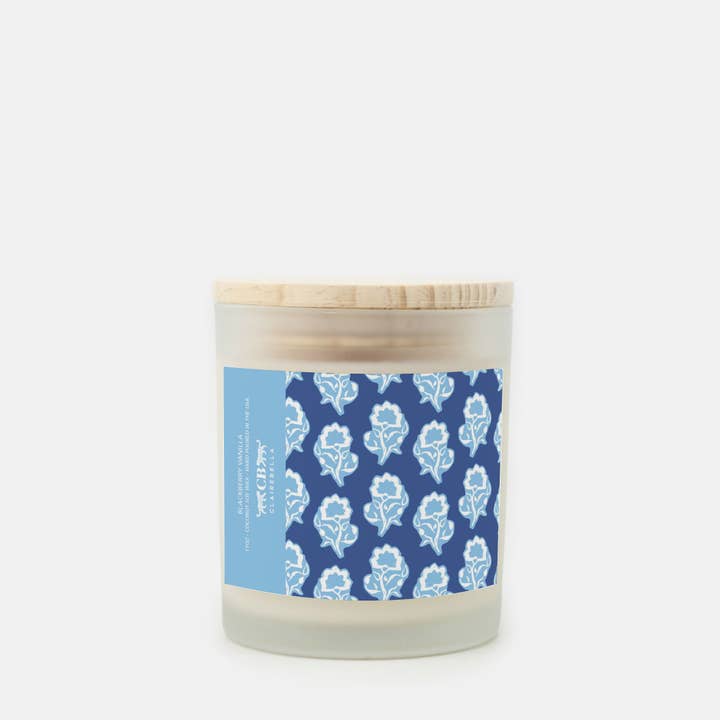 Clairebella - Wholesale Jar/Filled Candle - Glass Candle - Maya (Blackberry Vanilla)