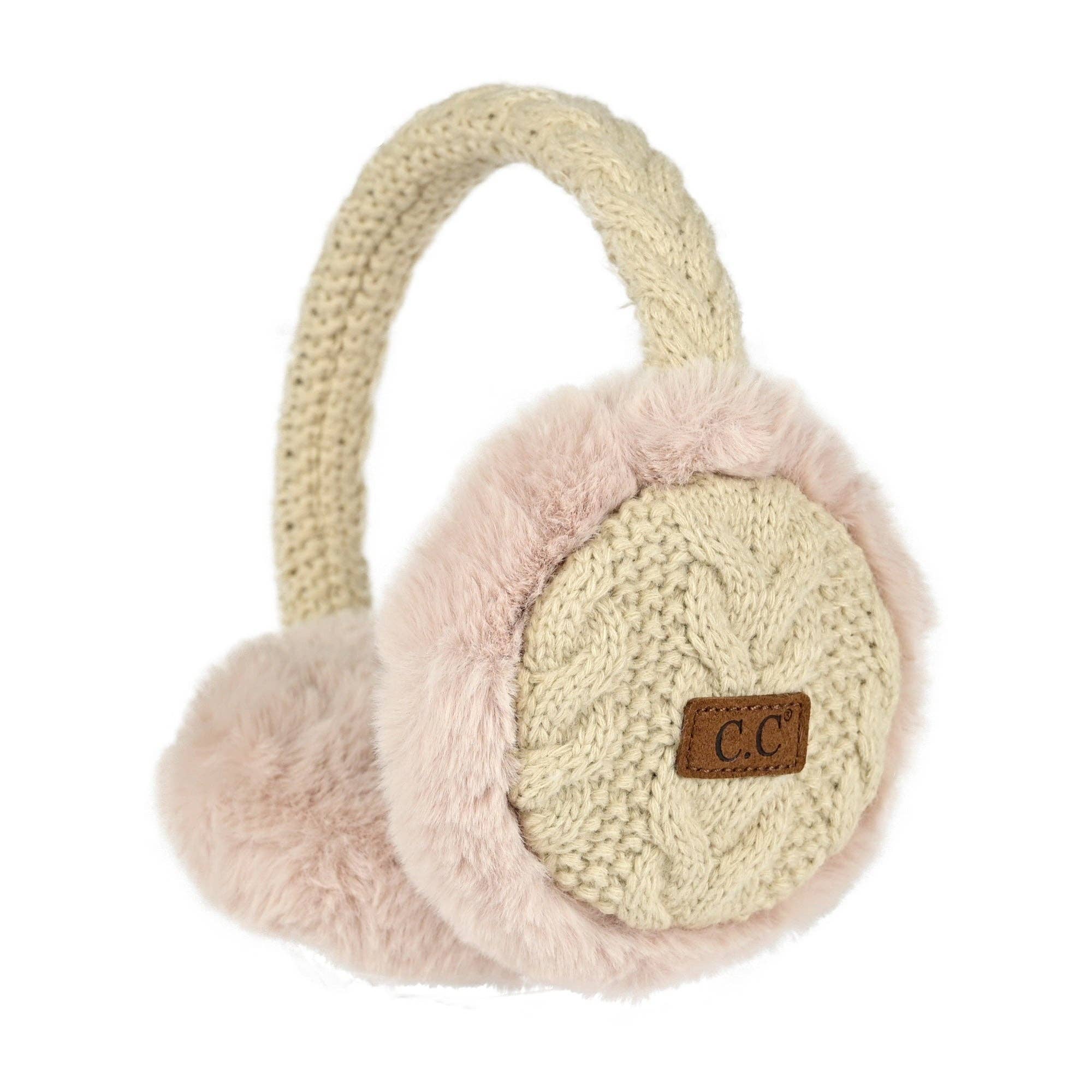 Truly Contagious – Großhandel Ohrenwärmer/Ohrenschützer – Damen – CC Cable Knit Ohrwärmer mit verstellbarem Sitz (EM-3661)12