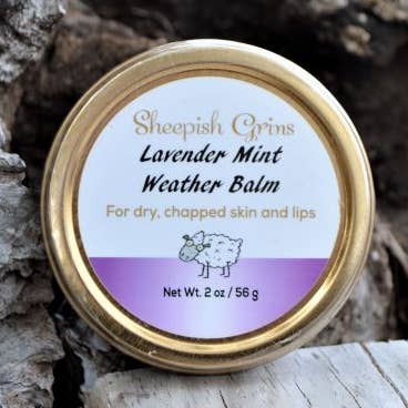 Lavender Mint Weather Balm for wholesale by Sheepish Grins