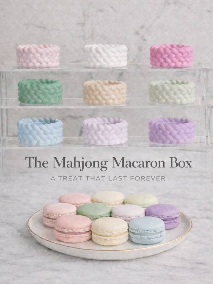 The Mahjong Macaron Box- Curated Editions for wholesale by Color and Pour