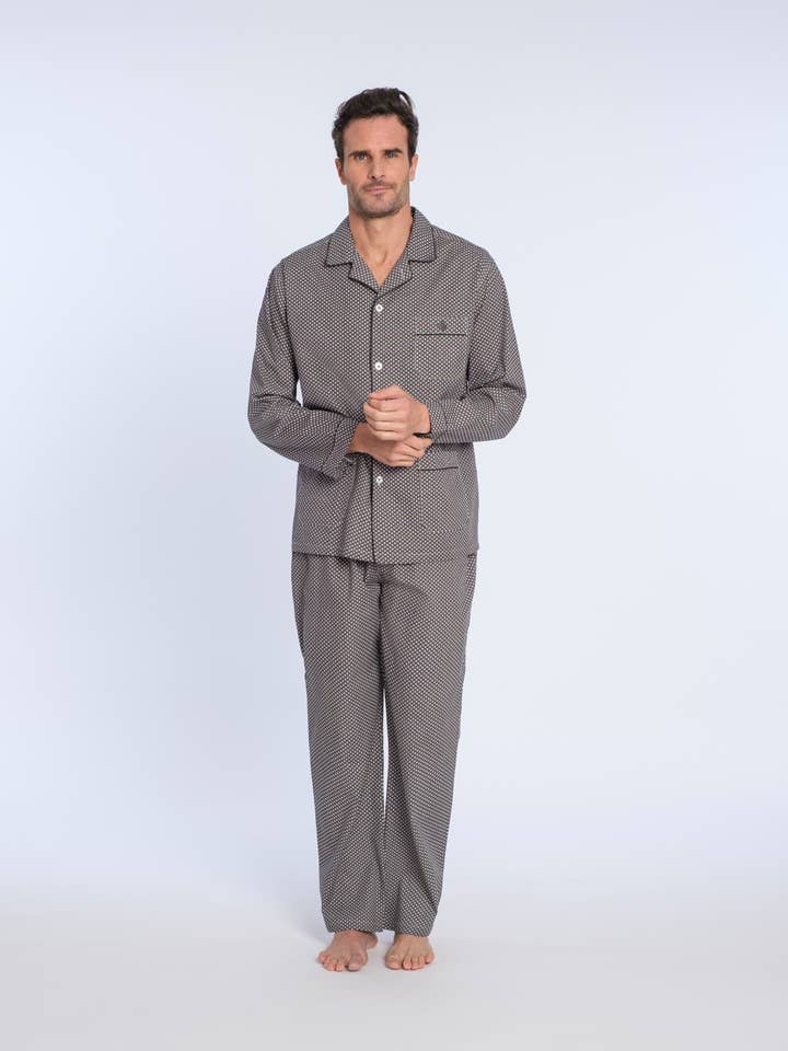 Pijama de Popelina estampado por atacado de Guasch