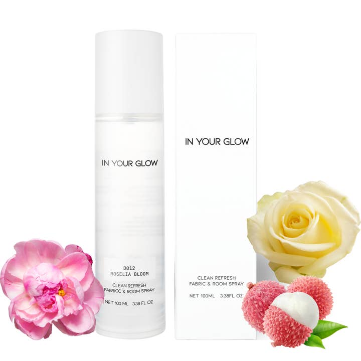 CELEMENT /IN YOUR GLOW - Wholesale Room & Linen Spray - D012 ROSELIA BLOOM (INSPIRED BY DELINA) FABRIC&ROOM SPRAY