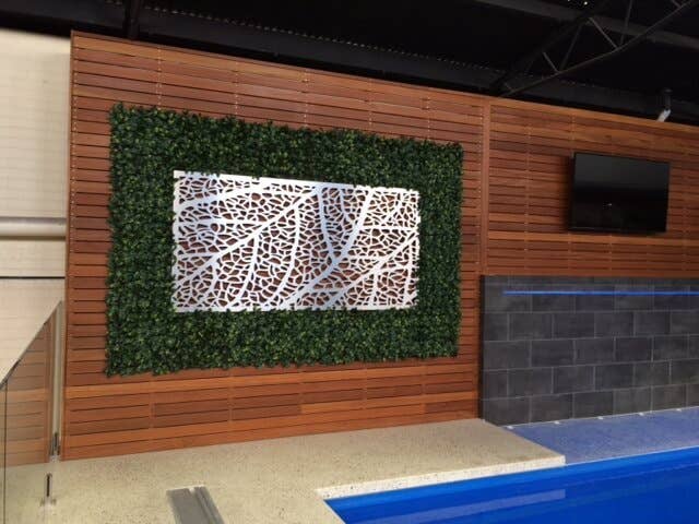 Designer Plants - Wholesale Artificial Plant - Premium Laurel Artificial Vertical Garden Wall 40" x 40" 11SQ FT Commercial Grade UV Resistant9