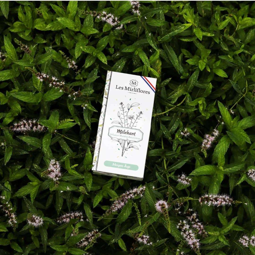 LES MIRLIFLORES – Chá de saúde/Detox por atacado – Infusão de hortelã, anis e limão 40 g2