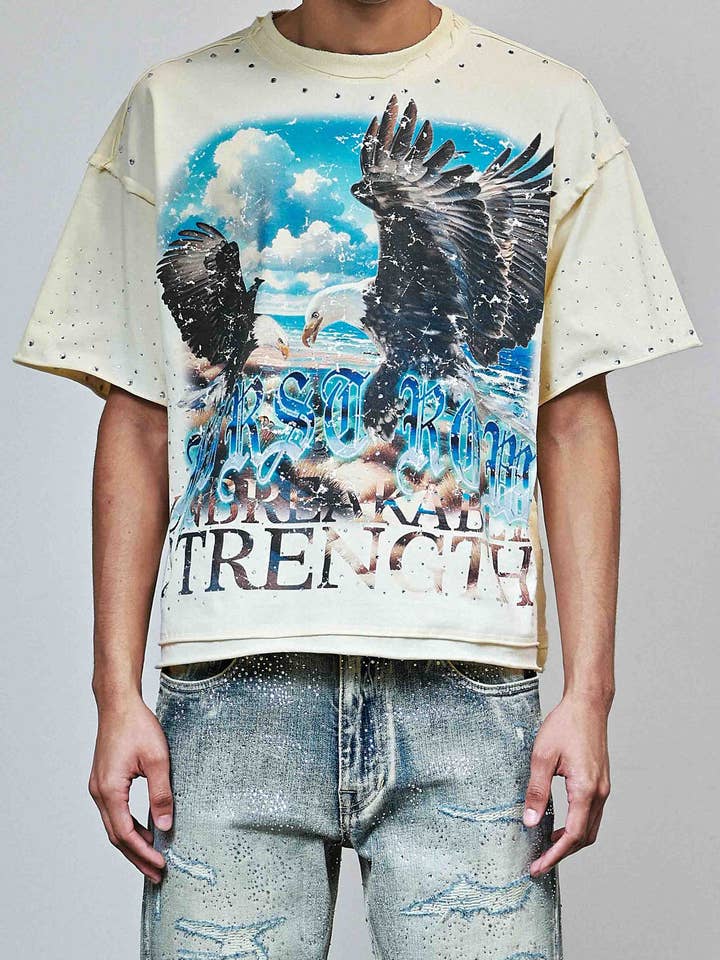 ABOVE ALL THINGS SKYBORNE TEE for wholesale by First Row