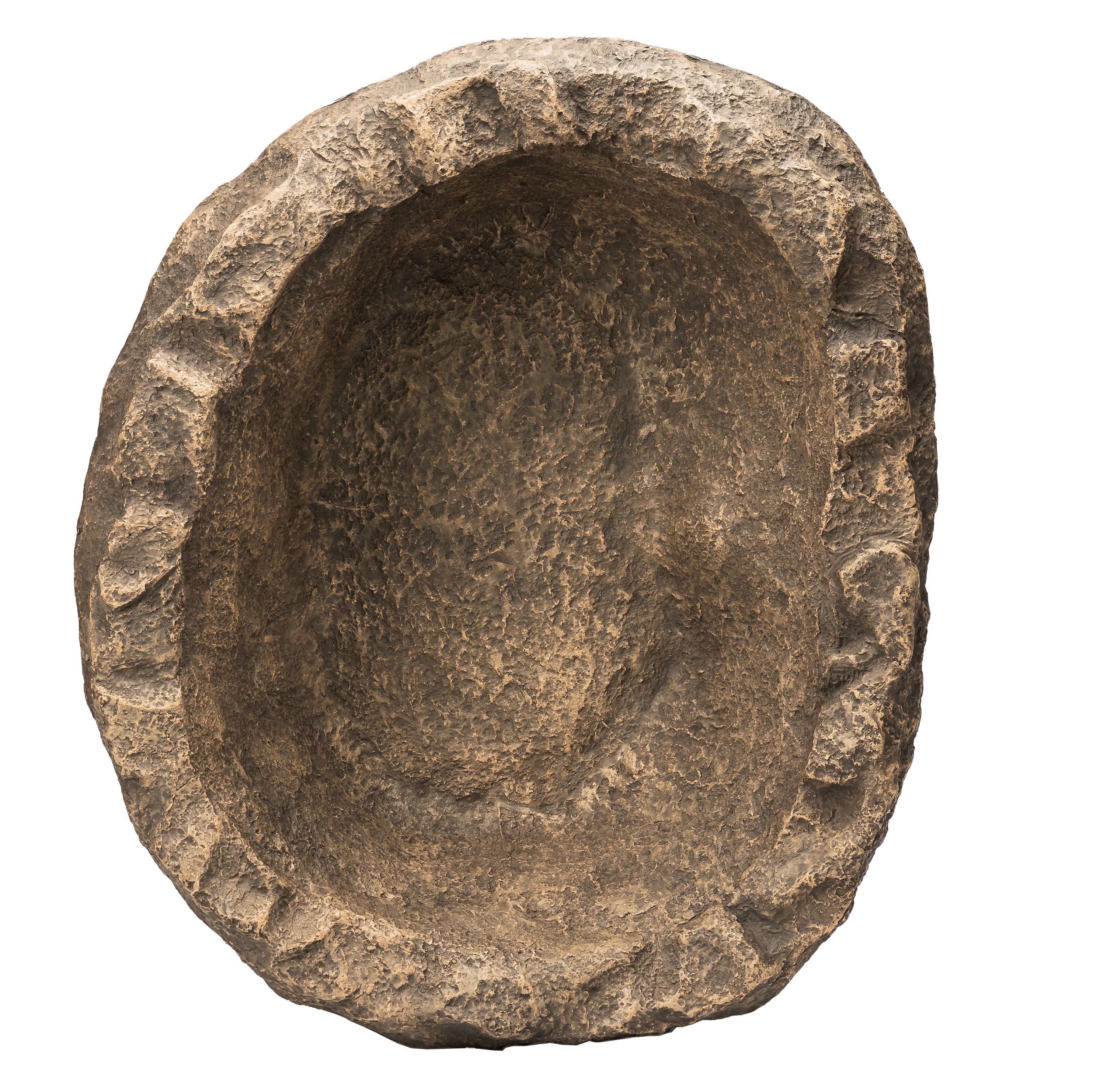 Quickway Imports - Wholesale Outdoor Ornament/Decor - Faux Rock Fiberglass Garden Decorative Water Pond, Sandstone6