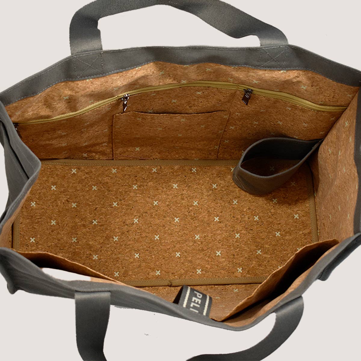 Delfín Gris Bolso de lona Tamarama Deluxe en color gris delfín de venta al por mayor en Faire3