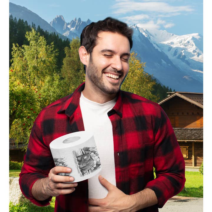 Cota Global - Wholesale Toilet paper - PRINTED TP - BLACK BEAR SCENE5