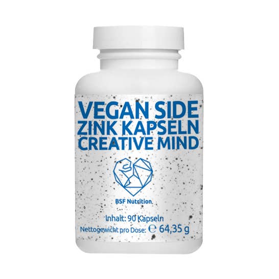 Vegan Zinc Citrate Capsules for wholesale by BSF Nutrition