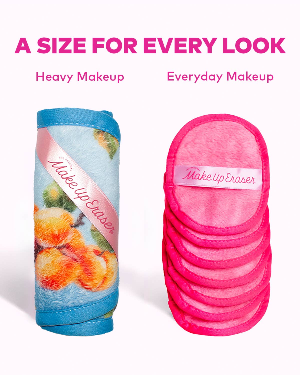 The Original MakeUp Eraser - Vendita all'ingrosso Struccanti - Gomma Trucco PRO Stampa Albicocca | Mercato della Frutta9