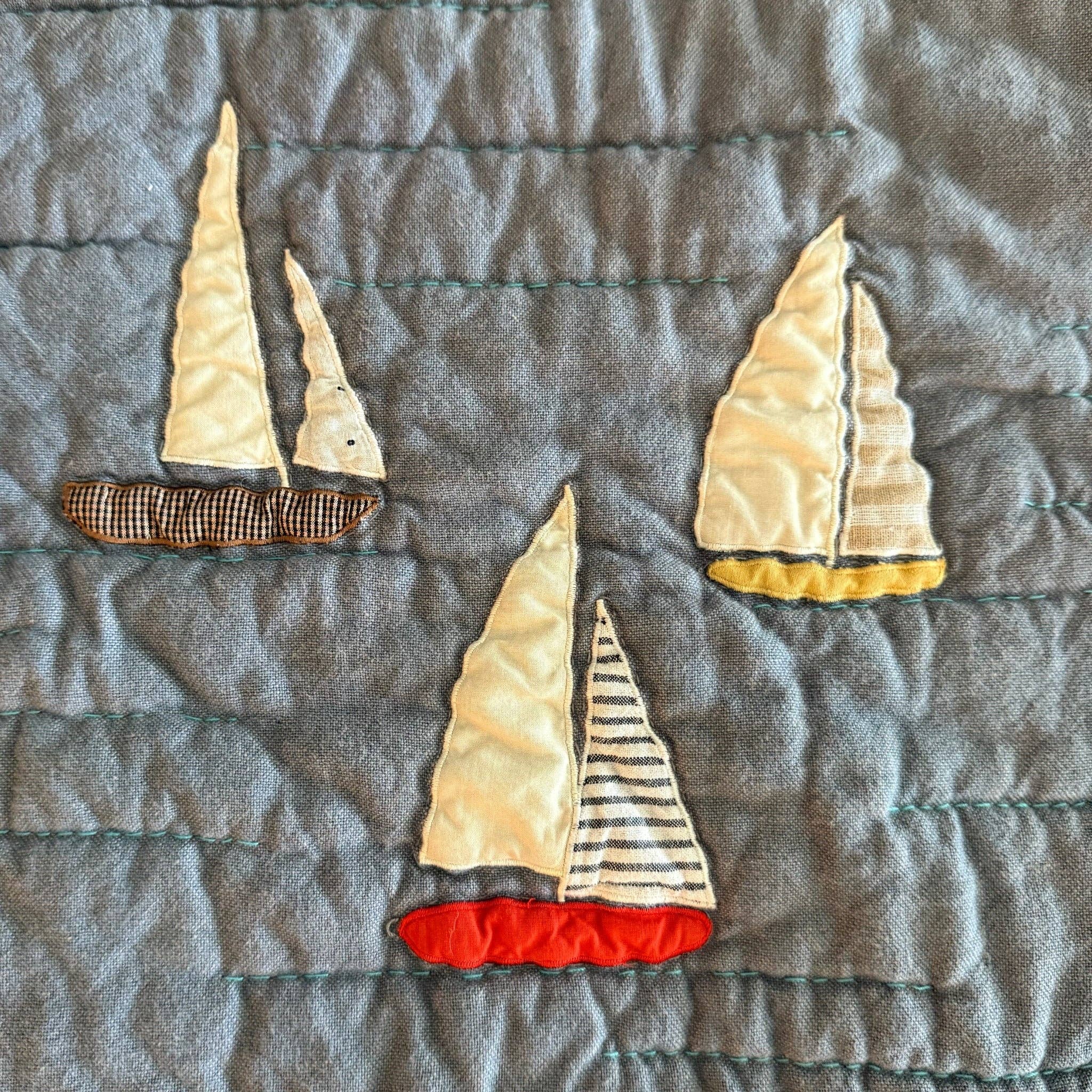 Haptic Lab - Wholesale Quilt - Kids & Baby - Sailboat Quilt1