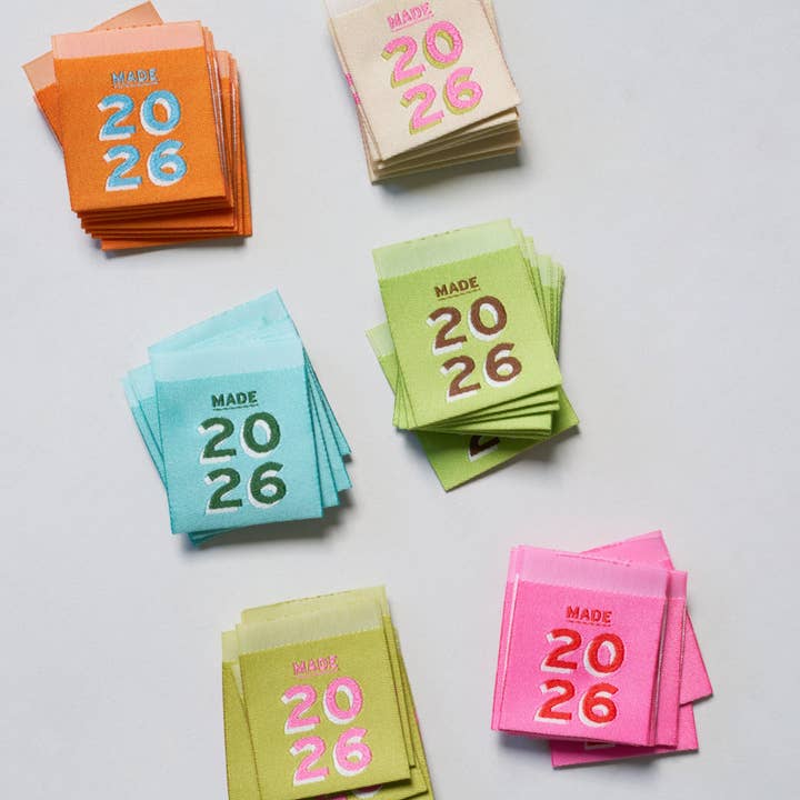 Matchy Matchy Sewing Club - Wholesale Craft Sewing Kit - 2026 Square Garment Labels