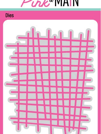Crosshatch Background Die for wholesale by Pink and Main