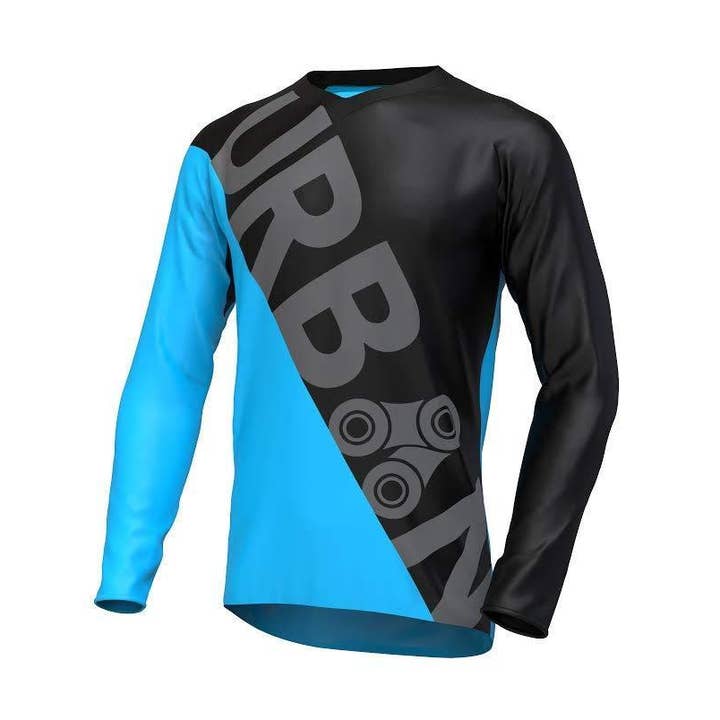 Herrarnas Trailbuster MTB-cykeltröja med långa ärmar för wholesale av Urban Cycling Apparel